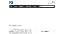 Desktop Screenshot of bidebarrieta.com